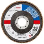 Bosch Disc lamelar slefuire otel Bosch X431 Standard for Metal, inclinat, 115x22.23mm, G80 (2608603654)