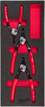 Milwaukee MLW - Insertie spuma 3 cleSti pentru inele de siguranta [4932493632] (4932493632) Cleste