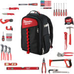Milwaukee MLW - Set de unelte pentru instalatori, 38 de piese in rucsacul PACKOUT [4932501190] (4932501190) Trusa unelte