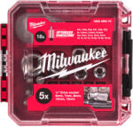 Milwaukee MLW - Set compact 25 buc. cu antrenor cu clichet ¼″, biti si chei tubulare in cutie compatibila PACKOUT [4932499470] (4932499470) Trusa unelte