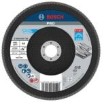 Bosch Disc lamelar slefuire otel/inox Bosch PRO X571, 180x22.23mm, G60 (2608606738)