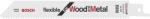 Bosch Panza fierastrau sabie Bosch Flexible for Wood and Metal S922HF, 150mm, 2 bucati (2608656039)