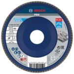 Bosch Disc lamelar slefuire otel/inox Bosch PRO X571, plastic, 115x22.23mm, G80 (2608607336)