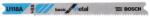 Bosch Panza fierastrau pendular/vertical Bosch Basic for Metal U118A, 80mm, 3 bucati (2608631511)
