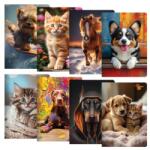Junior Caiet A5, 40 de coli - liniate 544 - Exclusiv - Animale