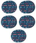 Bosch Disc abraziv Bosch EXPERT O780, 150mm, G560/80/120/180/240, 55 bucati (2608902470)
