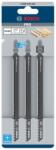 Bosch Panza fierastrau pendular/vertical Bosch PRO Wood precise T344DP, 152mm, 3 bucati (2608633A32)