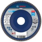 Bosch Disc lamelar slefuire otel/inox Bosch PRO X571, plastic, 115x22.23mm, G40 (2608607334)