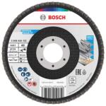 Bosch Disc lamelar slefuire multi-material Bosch X451, inclinat, 115x22.23mm, G40, 15 bucati (2608626167)