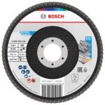 Bosch Disc lamelar slefuire multi-material Bosch X451, inclinat, 125x22.23mm, G80, 15 bucati (2608626177)