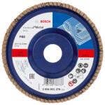 Bosch Disc lamelar slefuire otel Bosch X431 Standard for Metal, plastic, 115x22.23mm, G60 (2608601271)