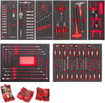 Milwaukee MLW - Insertie spuma master, Set Automotive 172pc [4932499474] (4932499474) Trusa unelte