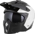 Cassida Cască modulară de motocicletă Cassida Cross Country Dual alb-negru (AIM140-2599)