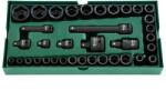 SATA Trusa de tubulare de impact Sata, 3/8", 1/2" , 36 piese (ST09914SJ) - bricolaj-mag Trusa unelte