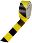 ROCOL - Banda adeziva de marcare Easy Tape, negru/galben, 50mm, 33m (4024213560058) - bricolaj-mag
