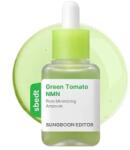 SUNGBOON EDITOR Green Tomato NMN Pore Minimizing Ampoule - Fiolă pentru Micșorarea Porilor 40ml