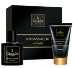 Gisada Ambassador Intense szett I. 50 ml eau de parfum + 100 ml tusfürdő (eau de parfum) uraknak garanciával