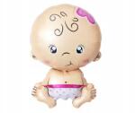 GoDan Fólia lufi Baby girl 37x55cm