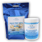 FitSport Nutrition Maxi Pro 90% 2500g + Creatină 550g GRATUIT - ciocolată dubai