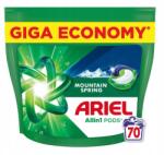 Ariel All-in-1 Mountain Spring kapszula fehér 70 db (8700216764162)