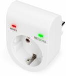 DIGITUS DN-95400 Túlfeszültségvédő 1DIN Fali White (DN-95400)