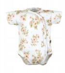 Mrofi Csecsemő Body Rövid Ujjú Organikus Pamut 56-OS (BODY WILD FLOWERS KR 56)