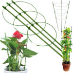  Kerek növénytámasz virágokhoz, 60 cm