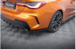 Maxton Design BMW 4-es G22 G23 2020- M440i Maxton Design lakkozott fekete hátsó splitter V1