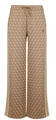 Guess Futónadrágok / Melegítők 4G ALLOVER JACQUARD LONG PANTS Bézs EU XS