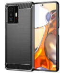 Techsuit Калъф за Xiaomi 11T / 11T Pro - Carbon Silicone - Черен (KF236859)