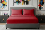 Alvásstúdió Jersey gumis lepedő Rubin 90-100x200 cm - alvasstudio