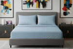 Alvásstúdió Jersey gumis lepedő Hellblau 180-200x200 cm - alvasstudio