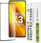 Techsuit Протектор за Xiaomi Poco X3 / Poco X3 NFC / Poco X3 Pro - 111D Full Cover / Full Glue Glass - черен