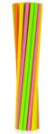 GoDan Papír szívószálak Fluor MIX 6x197mm 24 db (5902973151442)