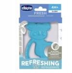 Chicco Koala rágóka rozsdamentes acéllal, kék, 4 hónapos kortól (8058664143474)