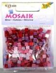  Mozaik Csillámos Kavicsok 5X5MM Rózsaszín (ATE-9709-708536)