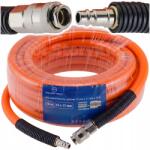 Falon-Tech Pneumatikus Gumitömlő 15m 10x17 mm Flexibilis Kompresszorhoz 20BAR (FT101715MO)