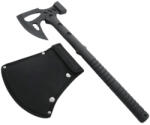 Depox Topor DEPOX®, Unleashed Viking, otel inoxidabil, negru, 42 cm, teaca inclusa (2408)