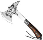Depox Topor vanatoare, Wolf Wood, otel inoxidabil, 33 cm, teaca inclusa (2407)