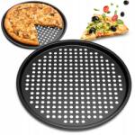 Przydasie. pl Tepsi Pizza Sütőforma Tepsi Perforált Tálca Tökéletes Pizza 30CM (#3407)