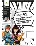 Sycomore Artissimo - A4-es layout papírok és textúrák - Manga (SYC_CREA064)