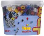 Hama Beads Hama Maxi gyöngyök tubusban, alapszínmix - 600 db (Hama_8570)