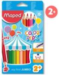 Maped MAXI zsírkréta 12 színben (MAP_9834010)