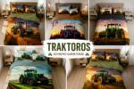 Sendia Traktoros 3 részes ágynemű garnitúra