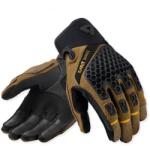 Revit Mănuși Moto Unisex de Vară din Piele & Textil REV'IT! Caliber 2 · Negru / Maro