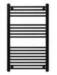  Egyenes törölközőszárító radiátor 1000x600 mm fekete