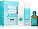 Moroccanoil Refresh, Nourish, and Go! (Dark Tones) set pentru părul închis la culoare pentru femei