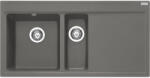 Franke Mythos chiuvetă din granit 100x51.5 cm gri/grafit/onix 114.0743. 117 (1140743117) Chiuveta