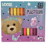 LOOZZ Iskolai gyurma 24 szín Fluffy Bear (5903235715471)