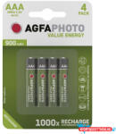 AgfaPhoto Akkumulátor mikro AGFAPHOTO AAA 4x900 mAh